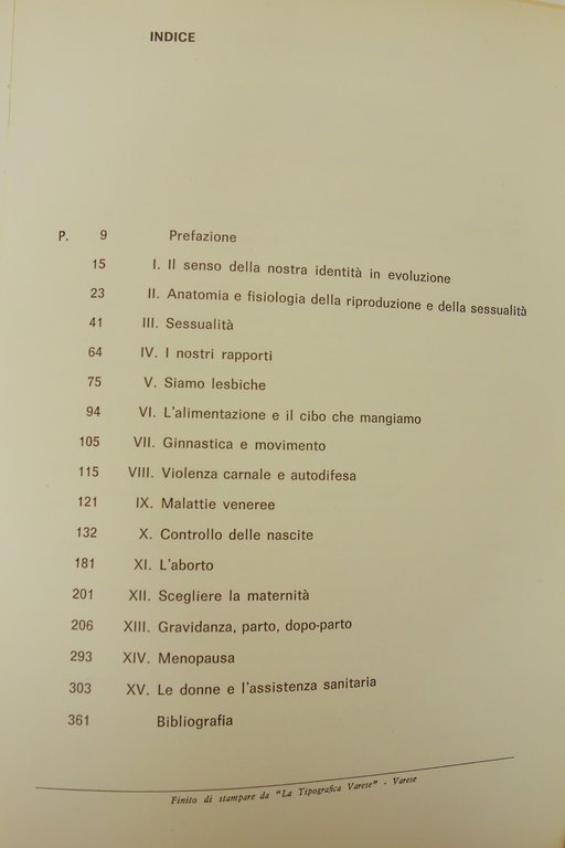 NOI E IL NOSTRO CORPO SCRITTO DALLE DONNE PER LE …