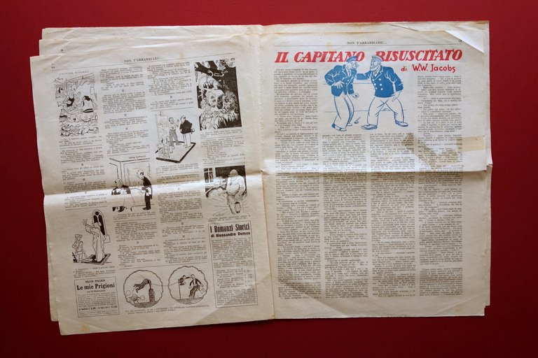 Non t'Arrabbiare! Giornale Umoristico 24/4/1932 Copertina Attilio Completo | Immagine Gallery 2