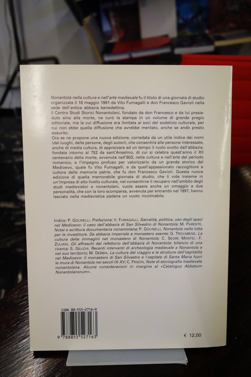 NONANTOLA NELLA CULTURA E NELL'ARTE MEDIEVALE CENTRO STUDI STORICI NONANTOLANI