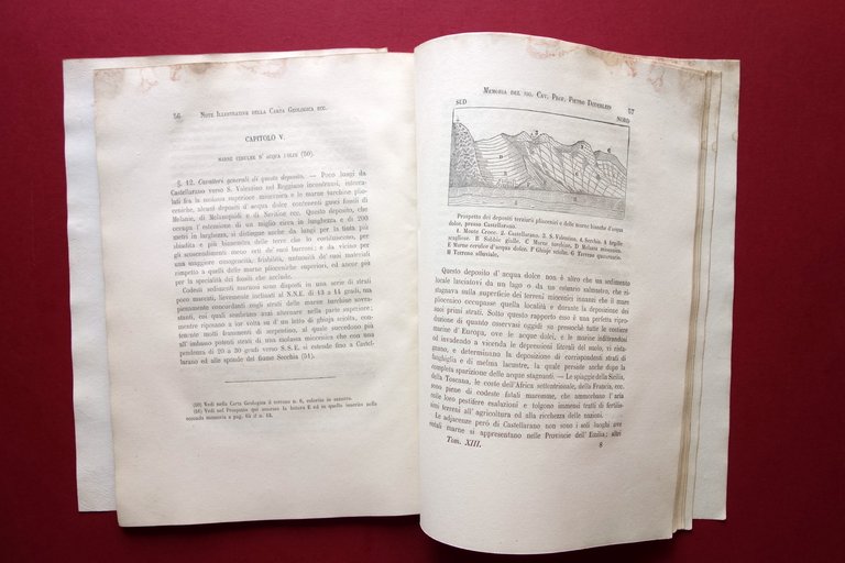 Note Illustrative della Carta Geologica del Modenese e Reggiano Doderlein … | Immagine Gallery 3