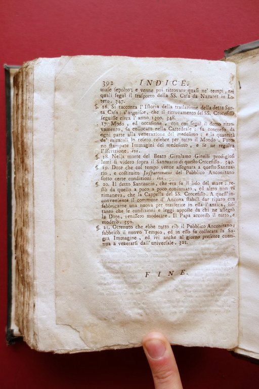 Notizie Istoriche de'Santi Protettori Citt‡ d'Ancona Speciali Locatelli 1759