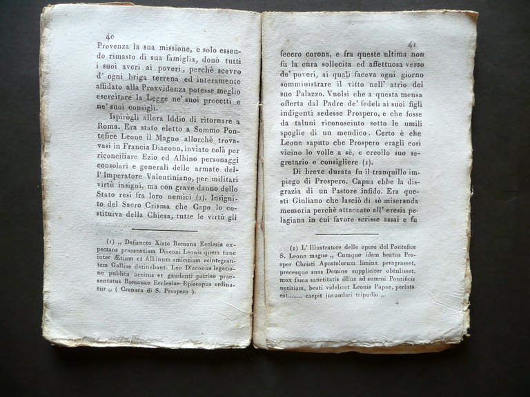 Notizie Storico Critiche sulla Vita di S. Prospero Aquitano Torreggiani …