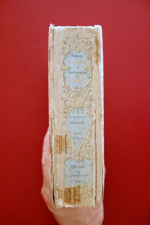 Nouveau Guide du Voyageur en Italie Artaria Milano 1842 VI∞ … | Immagine Gallery 2