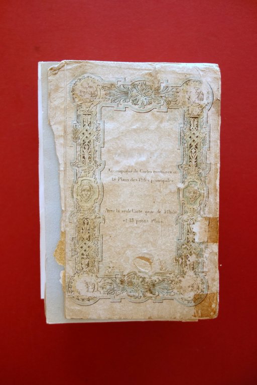 Nouveau Guide du Voyageur en Italie Artaria Milano 1842 VI∞ … | Immagine Gallery 3