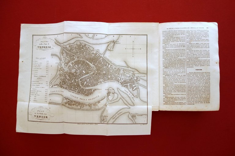 Nouveau Guide du Voyageur en Italie Artaria Milano 1842 VI∞ … | Immagine Gallery 9