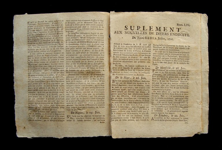 Nouvelles de Divers Entroits giornale francese N LIV 7 Luglio … | Immagine Gallery 3