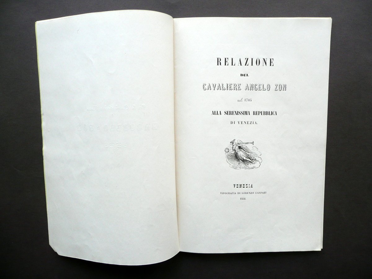 Nozze Marcello Relazione Zon Repubblica Venezia 1705 Milano Eugenio Savoia … | Immagine principale