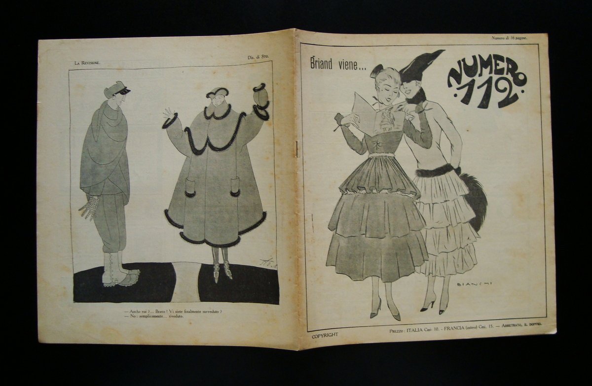 NUMERO 112 Anno IV 13 Febbraio 1916 Torino Golia Zeppegno