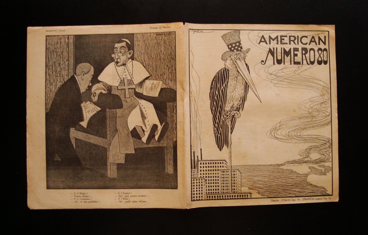 NUMERO 80 American Anno III 4 Luglio 1915 Torino Golia