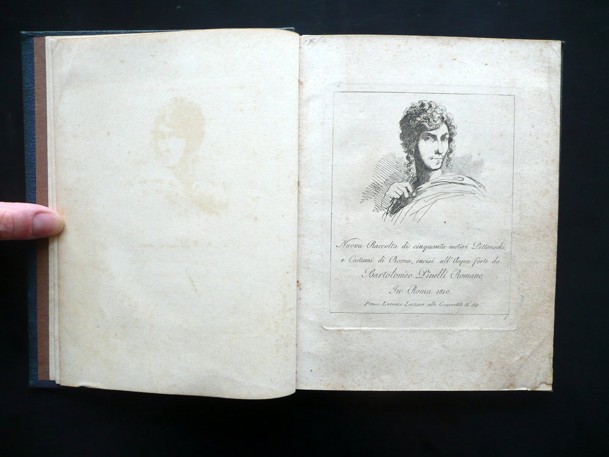 Nuova Raccolta di Cinquanta Motivi Pittoreschi e Costumi di Roma …