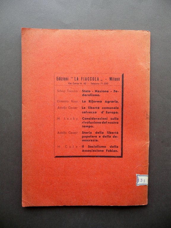 Nuovi Quaderni di Giustizia e Libert‡ N. 1 Maggio Giugno …