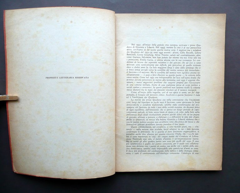 Nuovi Quaderni di Giustizia e Libert‡ N. 1 Maggio Giugno …