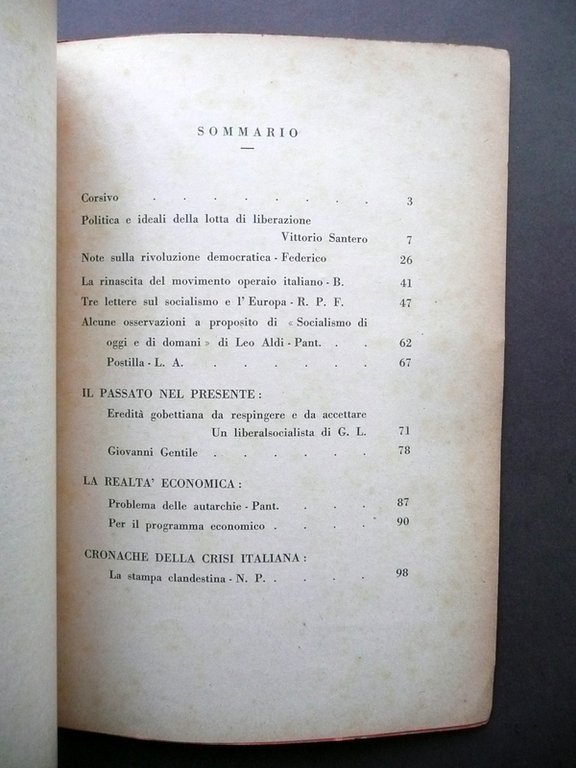 Nuovi Quaderni di Giustizia e Libert‡ N. 1 Maggio Giugno …