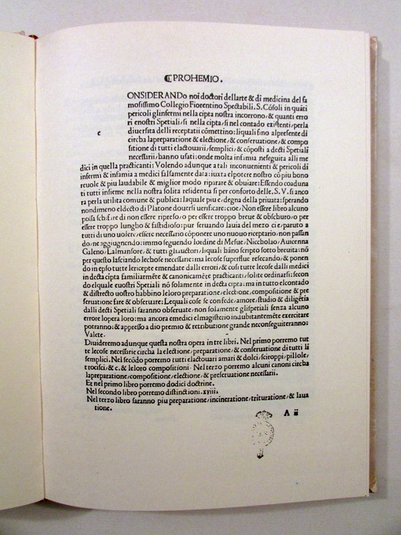 Nuovo Receptario Composto dal Famosissimo Chollegio Doctori Firenze Anastatica | Immagine Gallery 4