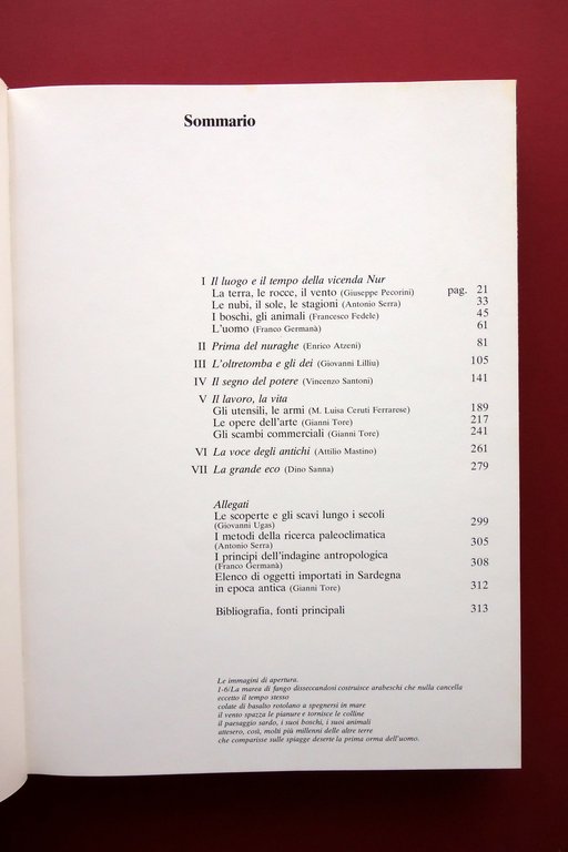 Nur La Misteriosa Civiltà dei Sardi AA. VV. CARIPLO Milano …