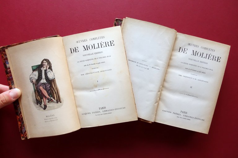 Oeuvres Completes de Moliere Garnier Paris 2 Volumi Completo 10 …