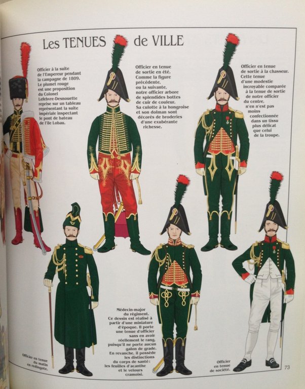 Officiers et Soldats de La Garde Imperiale Les Troupes a …