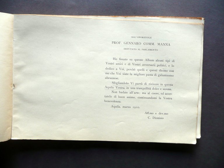 Omnibus Aquilano 1910 Raccolta di Tipi Macchiette Cesare Dionisio Perilla … | Immagine Gallery 4