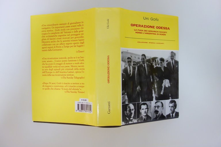OPERAZIONE ODESSA FUGA GERARCHI NAZISTI VERSO L'ARGENTINA DI PERON GONI …