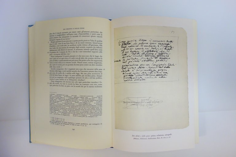 OPERE DI CESARE BECCARIA VOLUMI 1-2-6-7 ED. LIMITATA DEI DELITTI …