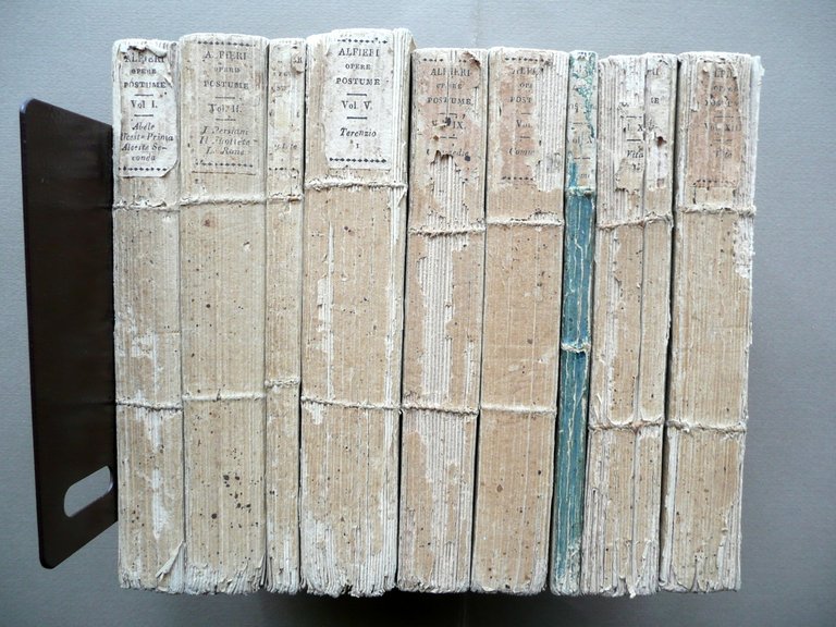 Opere Postume di Vittorio Alfieri da Asti Londra 1804 9 …