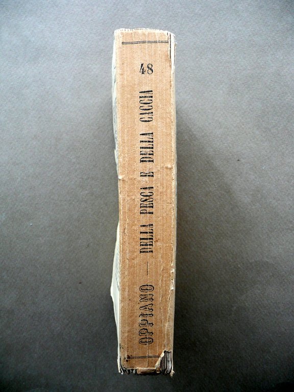 Oppiano Della Pesca e Della Caccia Daelli Milano 1864 Biblioteca …