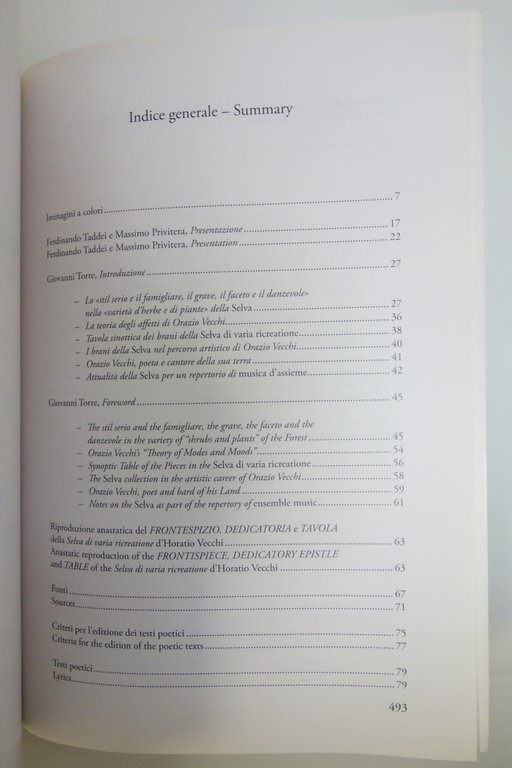 ORAZIO VECCHI SELVA DI VARIA RICREATIONE TORRE MUCCHI MODENA 2007 … | Immagine Gallery 4