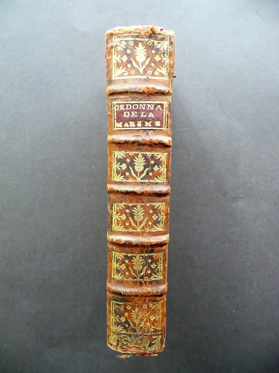 Ordonnance de la Marine Aout 1681 Paris Prault 1757 Marina …