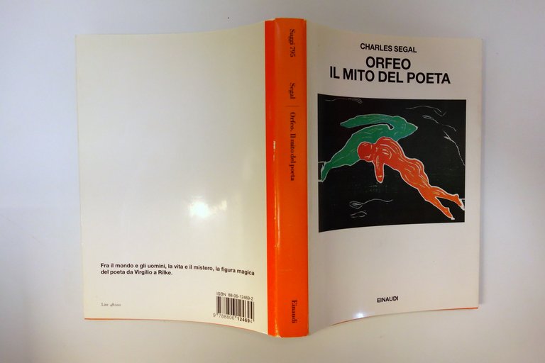 ORFEO IL MITO DEL POETA SEGAL EINAUDI 1989