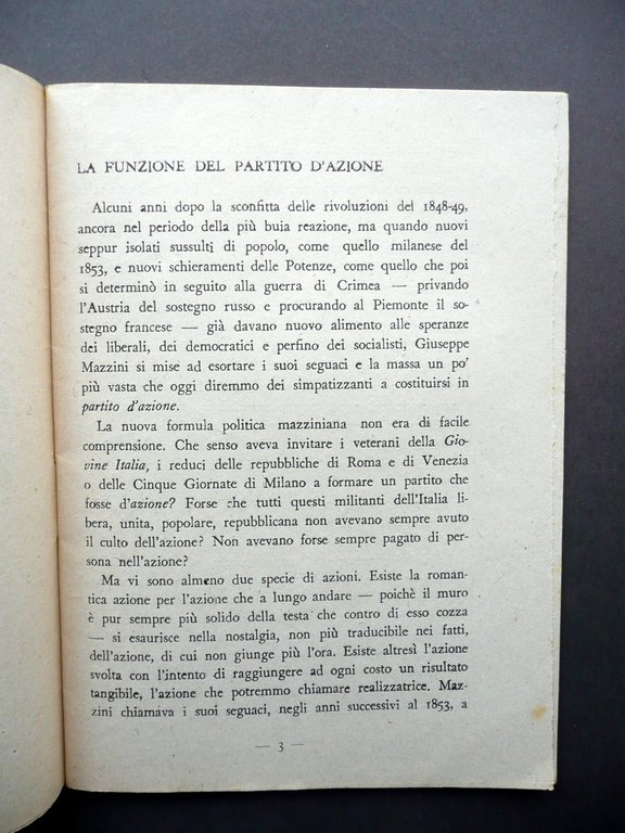 Orientamenti dei Partiti Politici Leo Valiani Partito d'Azione 1945 WW2 | Immagine Gallery 2