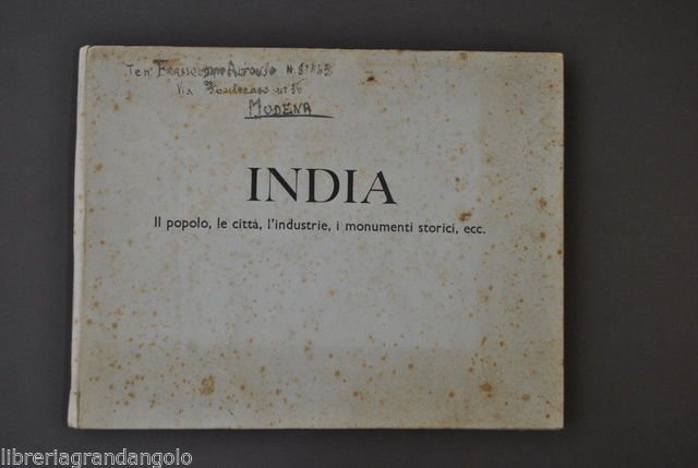 Oriente India Popolo Citt‡ Industrie Monumenti Storici Fotografie 1940