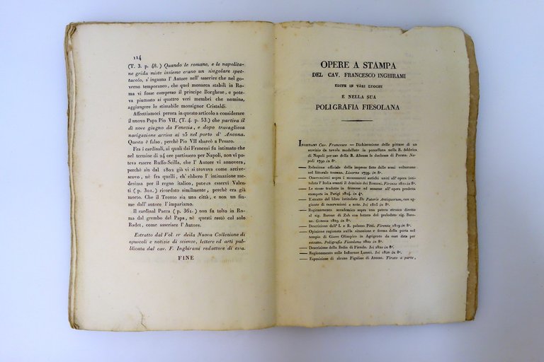 Osservazioni Critiche sulla Storia d'Italia C. Botta Poligrafia Fiesolana 1825 | Immagine Gallery 5