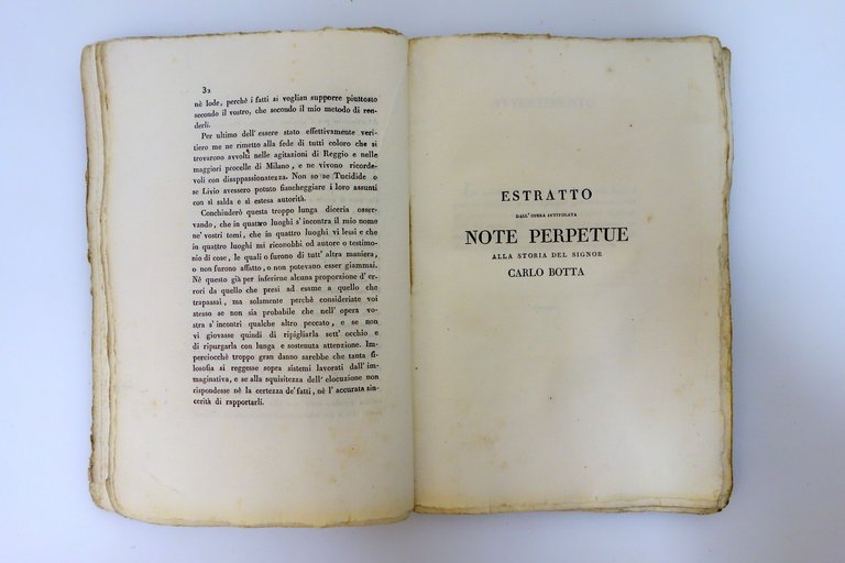 Osservazioni Critiche sulla Storia d'Italia C. Botta Poligrafia Fiesolana 1825 | Immagine Gallery 6