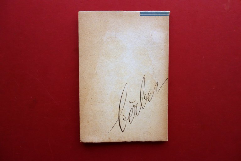 Ottorino Nava Ferrarini Berben Modena 1945 Autografo