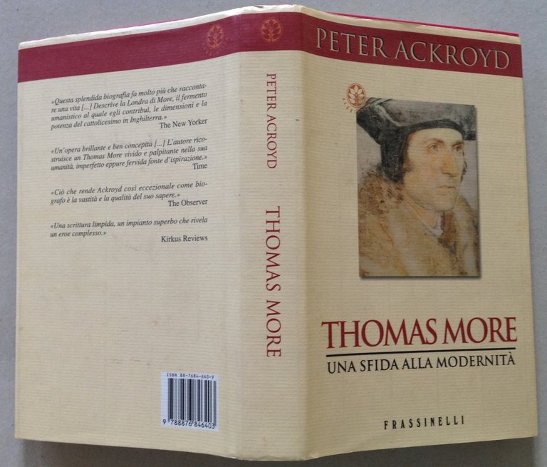 P. Ackroyd Thomas More Una Sfida Alla Modernit‡ Edizioni Frassinelli …