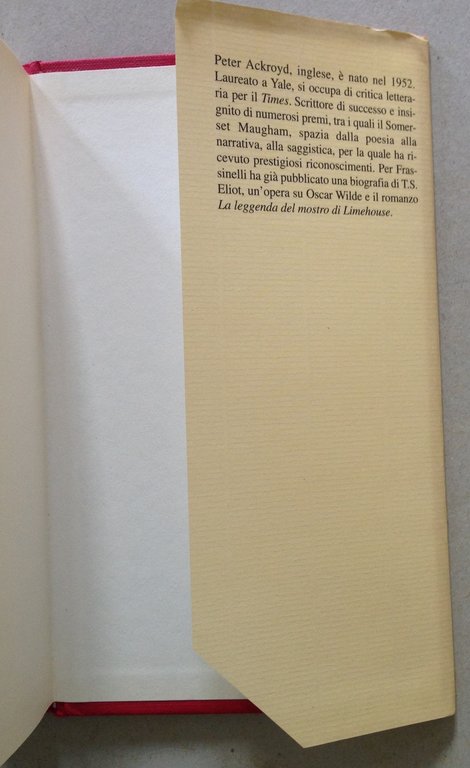 P. Ackroyd Thomas More Una Sfida Alla Modernit‡ Edizioni Frassinelli …