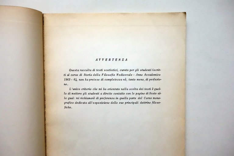 P. Efrem Bettoni Antologia Scotista Vita e Pensiero Milano 1963 … | Immagine Gallery 2
