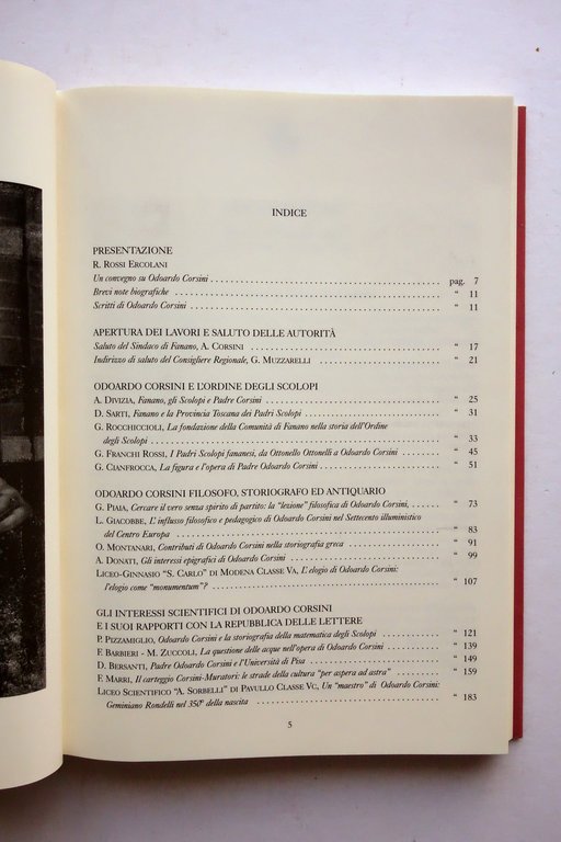 Padre Odoardo Corsini Un Fananese del XVIII Secolo Debatte 2003 … | Immagine Gallery 2