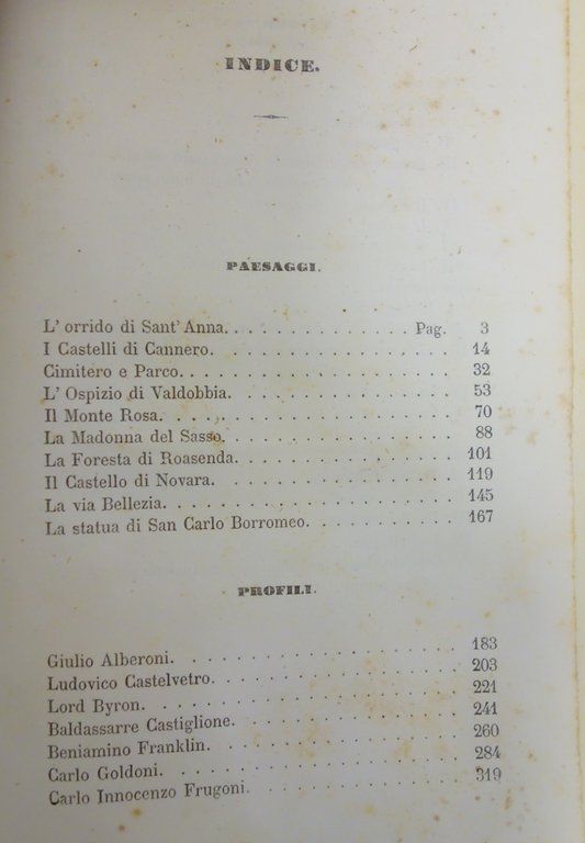 PAESAGGI E PROFILI DI GIUSEPPE TORELLI LE MONNIER 1861 CANNERO … | Immagine Gallery 4