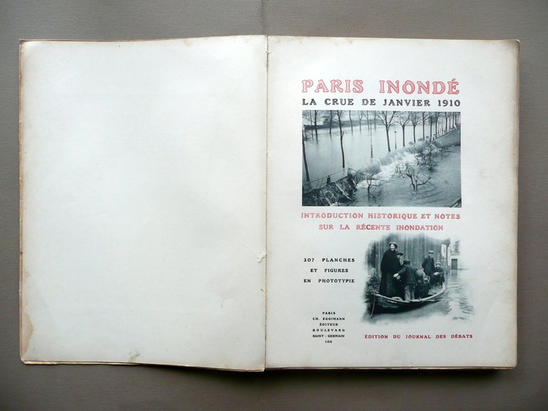 Paris InondÈ La Crue de Janvier 1910 Journal de Debats … | Immagine Gallery 4