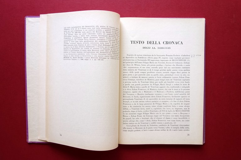 Parte Inedita della Cronaca di Anonimo Veronese 1438-45 Soranzo Verona … | Immagine Gallery 5