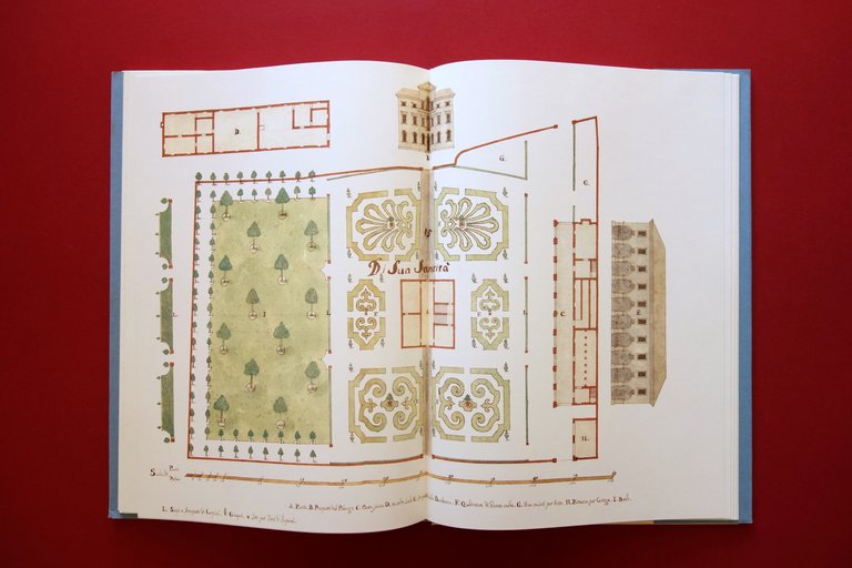 Parterres e Labirinti di Giardini Romani Antonio Scardin 1746 Il … | Immagine Gallery 3