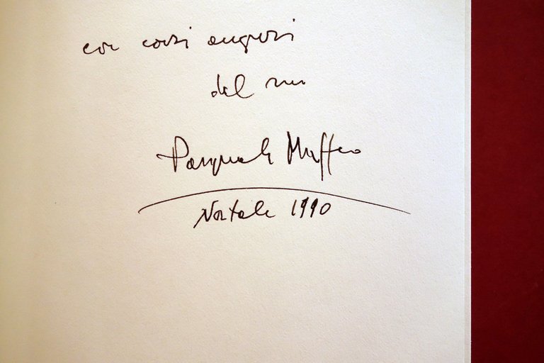 Pasquale Maffeo Prete Salvatico Santi Quaranta 1989 1° Edizione Autografo