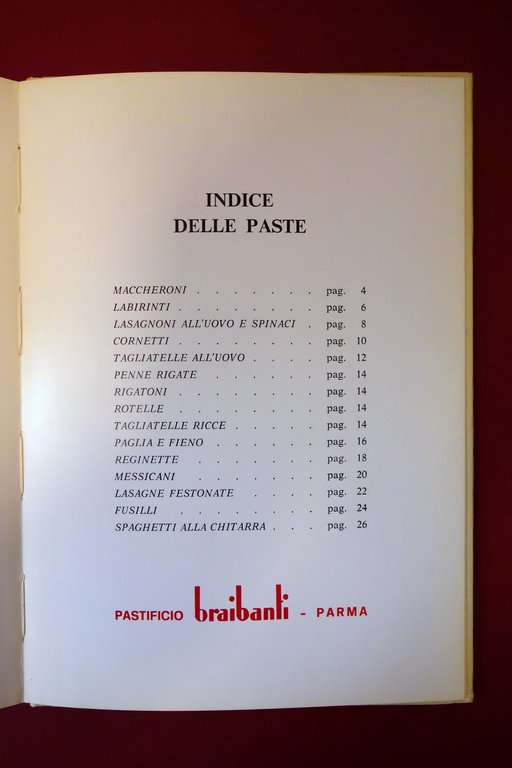 Pastificio Braibanti Bei Tempi in Cucina 12 Famose Ricette per …