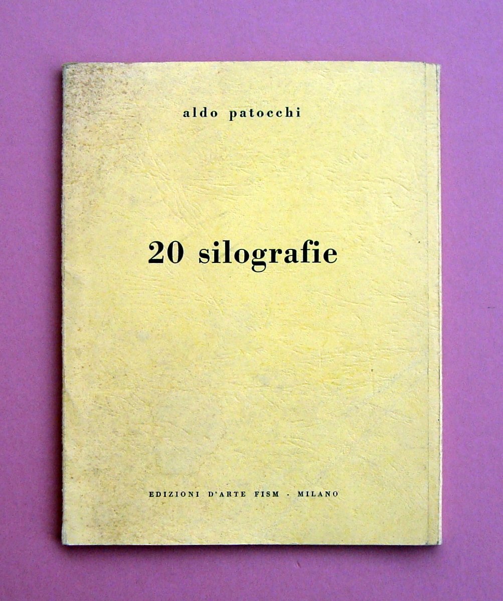 Patocchi Aldo 20 silografie Ed D'Arte FISM Milano 1956 | Immagine principale