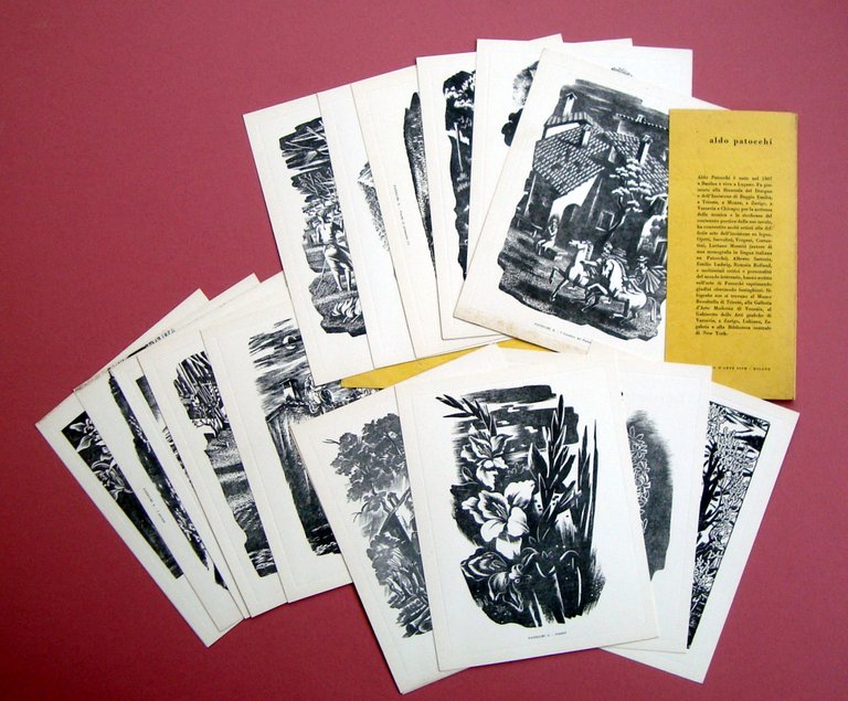 Patocchi Aldo 20 silografie Ed D'Arte FISM Milano 1956 | Immagine Gallery 2