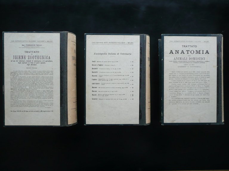 Patologia e Terapia Speciale degli Animali Domestici Vallardi 1929 3 …