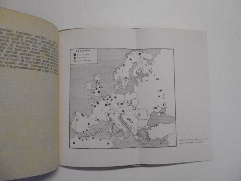 Pavolini Luca La Siderurgia Italiana Edizioni di Cultura Sociale 1950