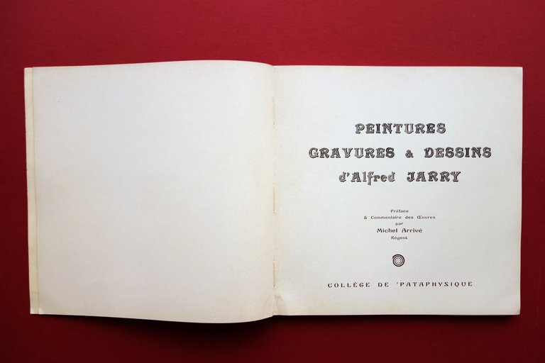 Peintures Gravures et Dessins d'Alfred Jarry Patafisica 1968 Ex Libris …