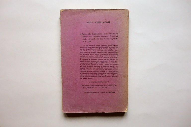 Pellegrino Tosatti il Calendario Perpetuo Tip. Immacolata Concezione Modena 1883